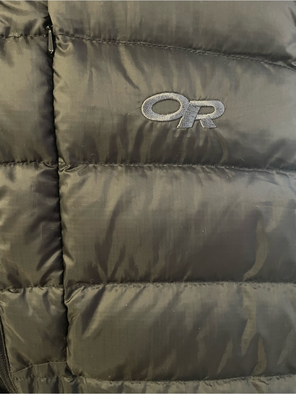 Outdoor Research OR Goose Down Vest Large Black - Picture 6 of 10